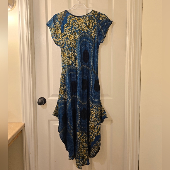 NWT | Flattering Lightweight Blue Dress - Picture 2 of 7